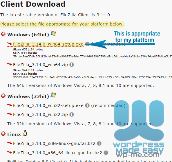 FileZilla - Client Download