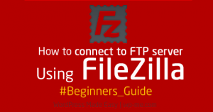 filezilla tutorial php