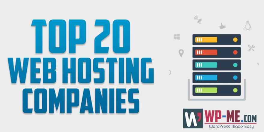 Top 20 Web Hosting Companies