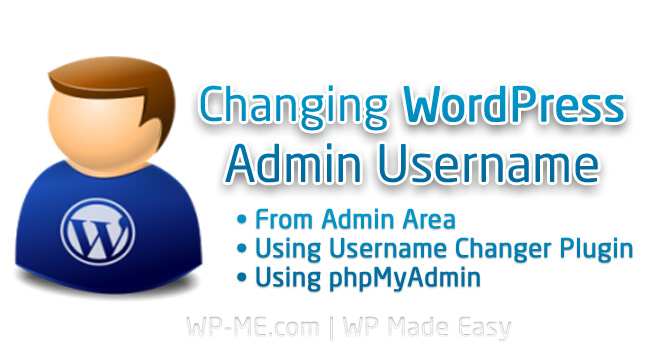 Change WordPress Admin Username