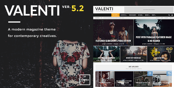 Valenti - WordPress HD Review Magazine News Theme