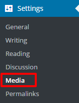 Media Setup - WordPress