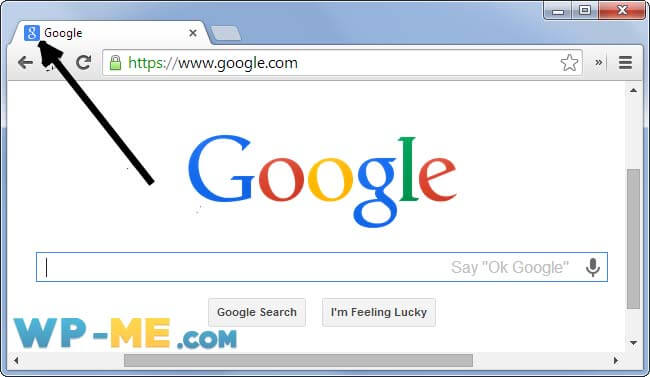 Example of Favicon