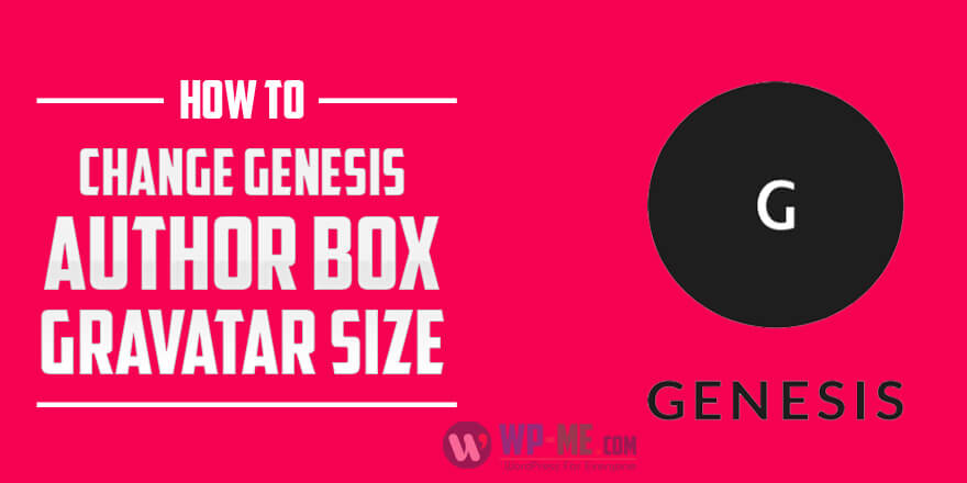 Change Author Box Gravatar Image Size in Genesis