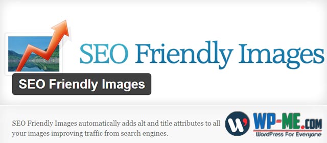 SEO Friendly Images WordPress SEO plugin