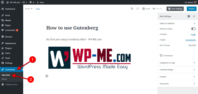 Gutenberg Editor WordPress