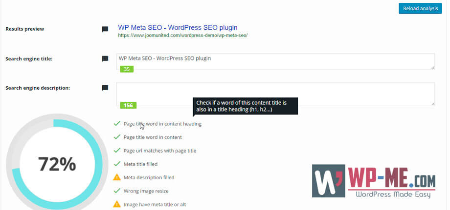 WP Meta SEO On-page SEO Optimizer