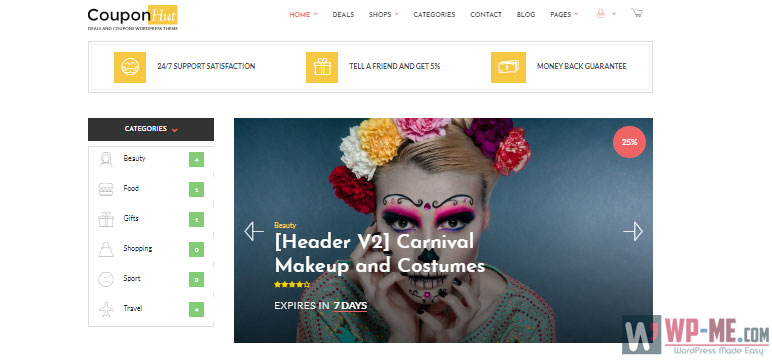 CouponHut - Coupons & Deals WordPress Theme