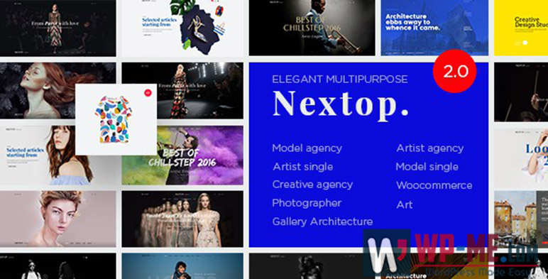 Nextop WordPress Photography theme