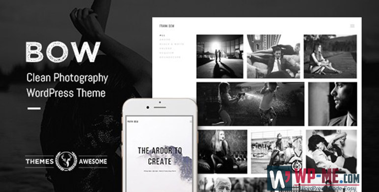 Bow - Clean Photography Portfolio Theme