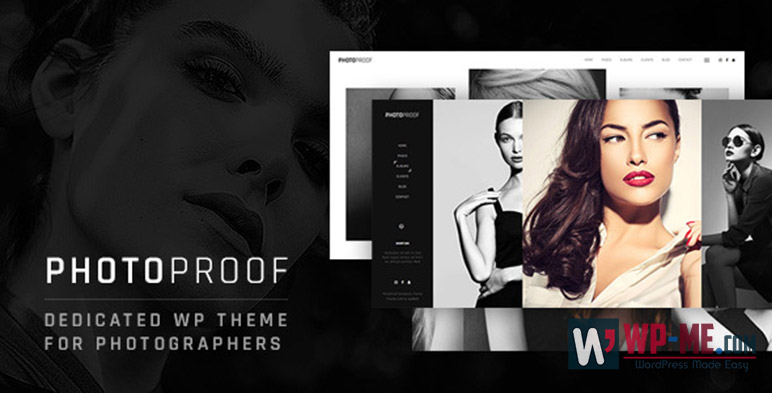 PhotoProof Photography Responsive WordPress Theme