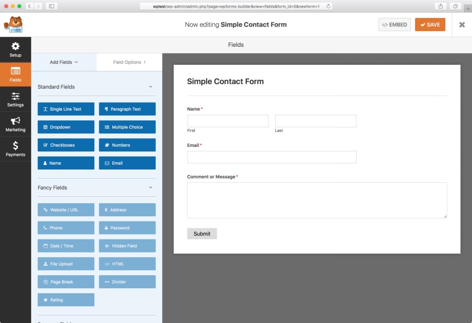 WPForms WordPress Plugin